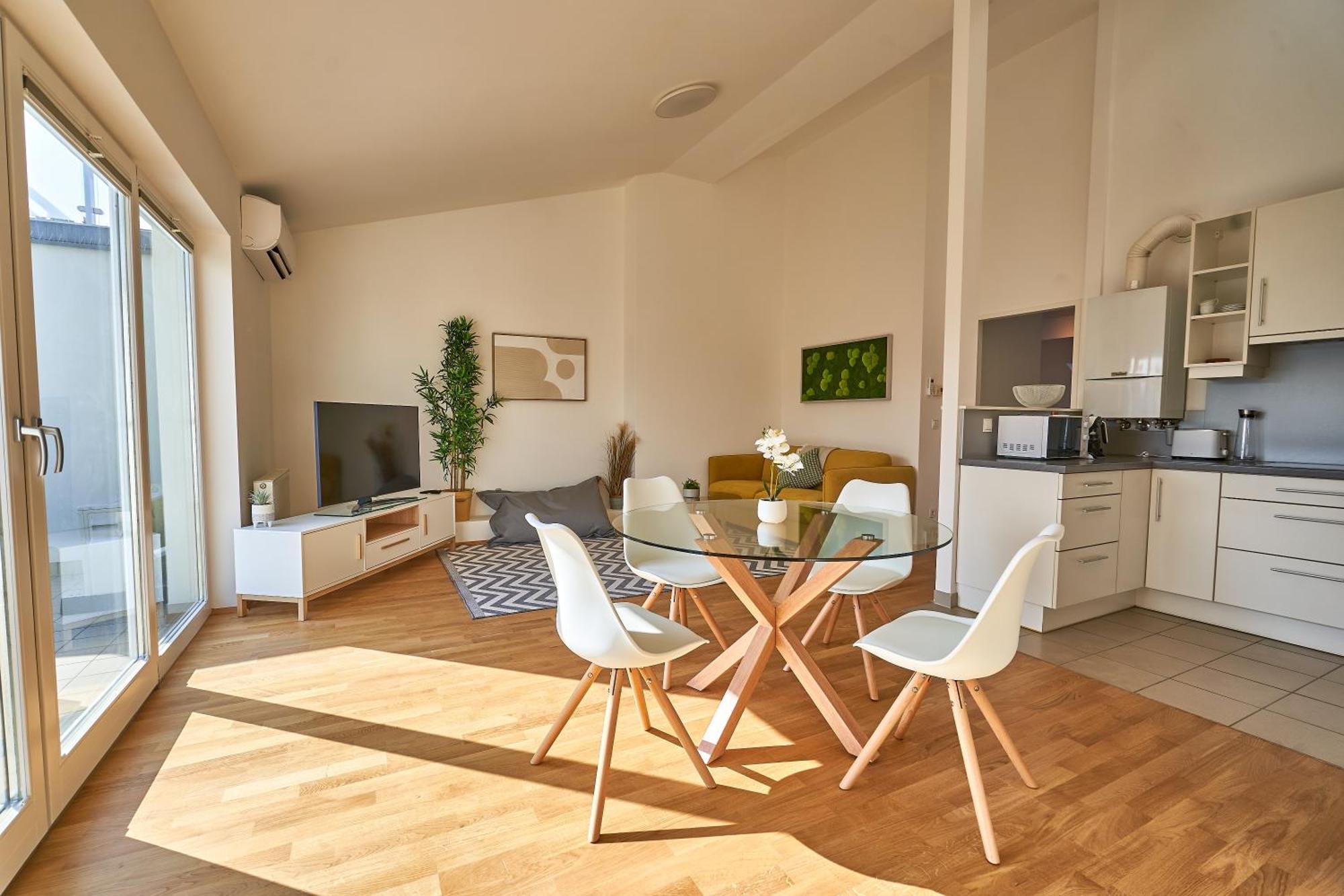 Appartamento Trendy Zentral Gelegen
